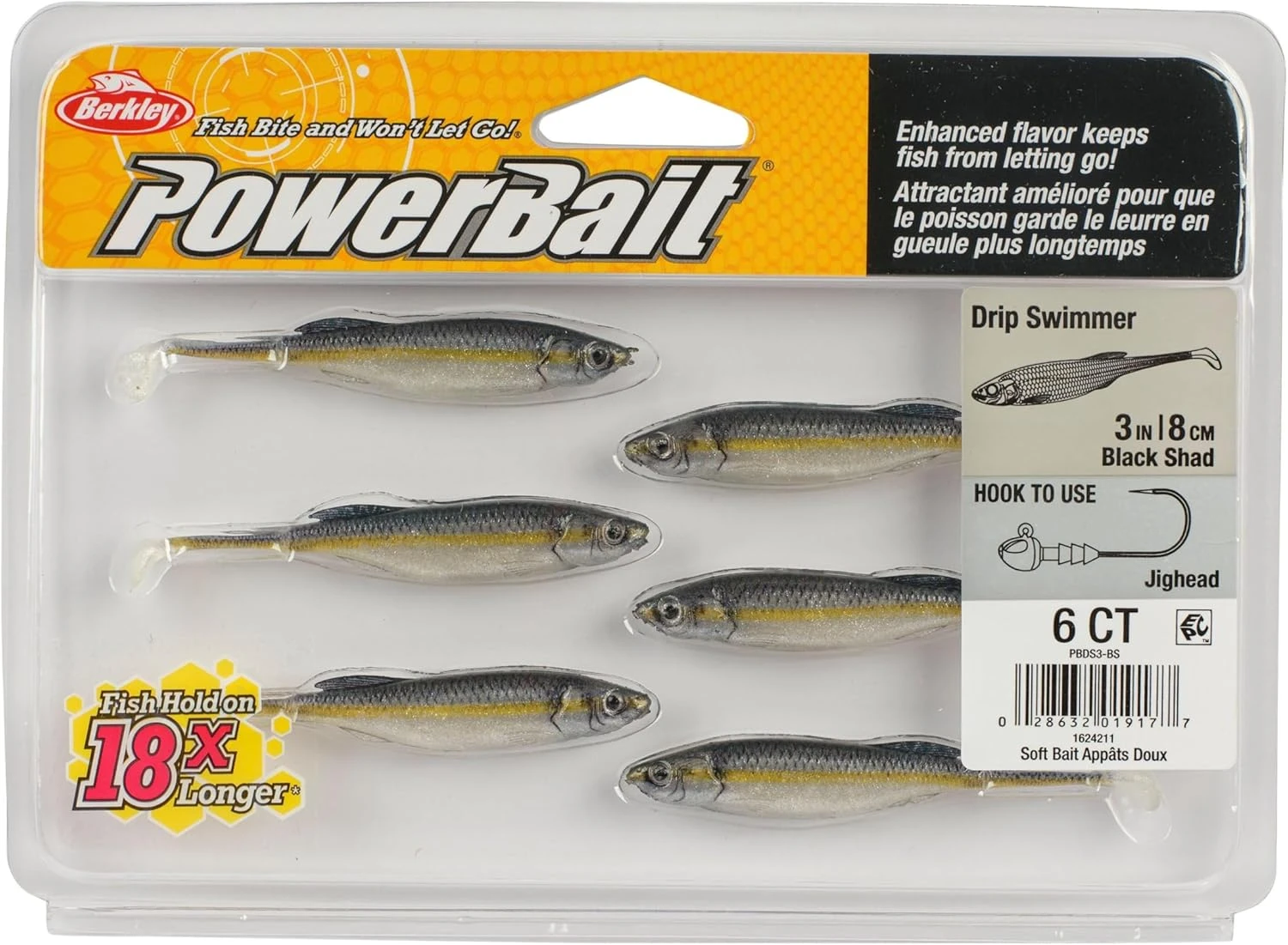 Berkley PowerBait Drip Swimmer Soft Bait for Bass Angler Arsenal
