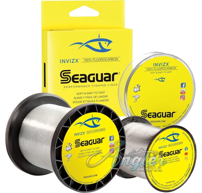 Seaguar InvizX Fluorocarbon Fishing Line by Angler Arsenal