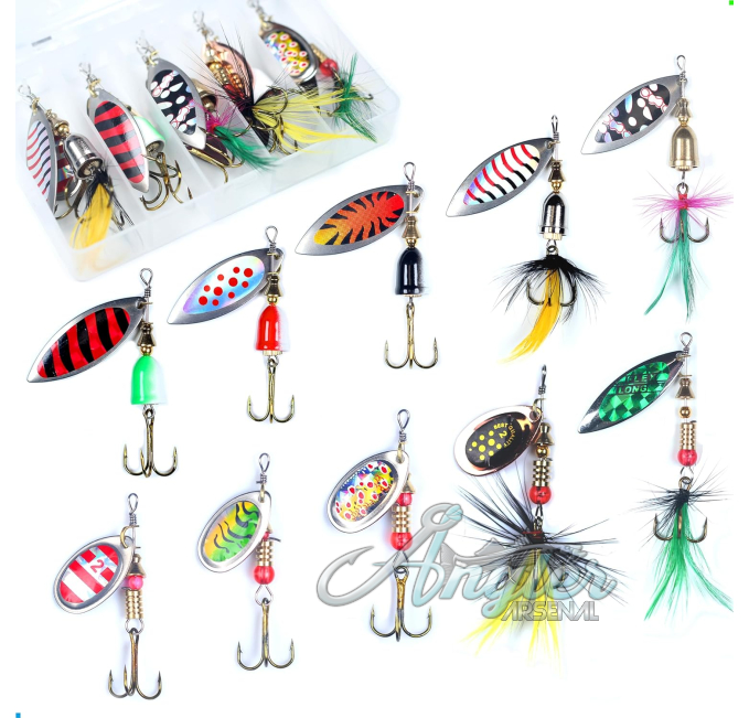 Premium Fishing Lures for Bass Salmon by Angler Arsenal