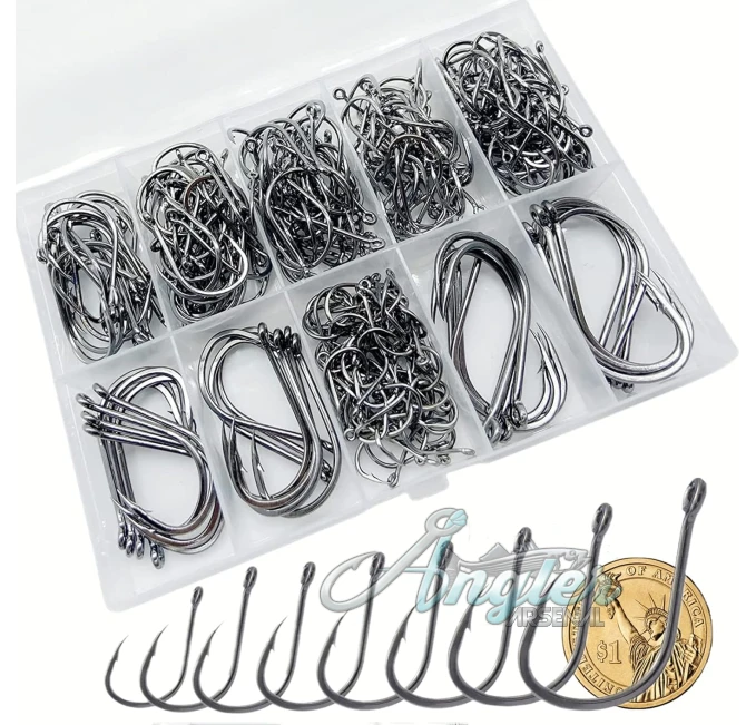 Universal Octopus Fishing Hooks Angler Arsenal 300Pcs Set