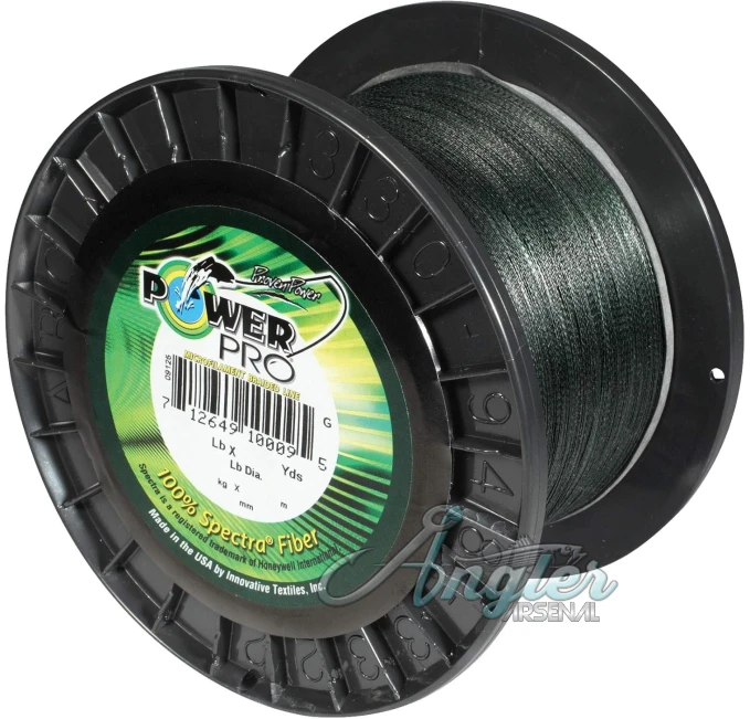 Power Pro Spectra 30 lb Green 500 yd Spool Angler Arsenal