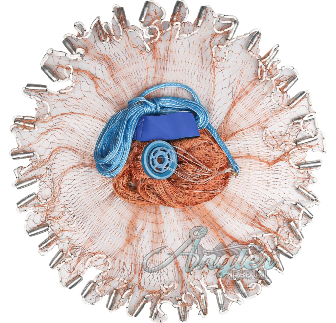 Neween Cast Net for Fishing with Heavy Duty Sinker Angler Arsenal