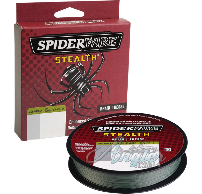 Spiderwire Stealth Braid 3000 Yards Fishing Line Angler Arsenal
