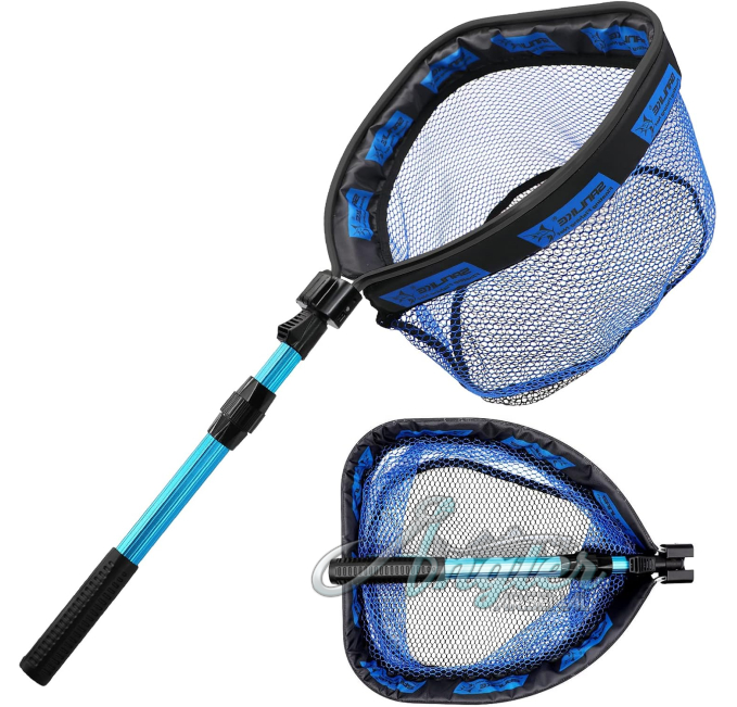 Collapsible Floating Landing Net Angler Arsenal for Kayak Fishing