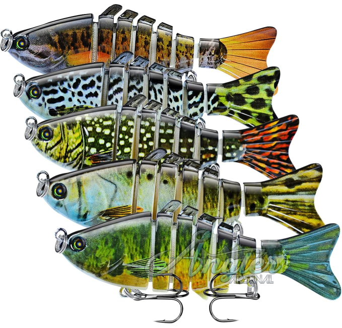 Lifelike Swimbaits for Freshwater and Saltwater Angler Arsenal