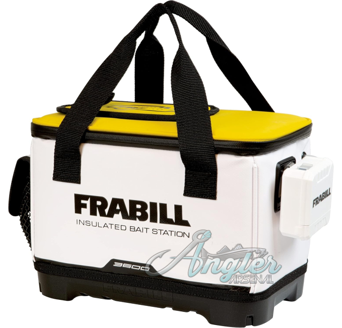 Frabill Universal Bait Station 8 QT White Angler Arsenal
