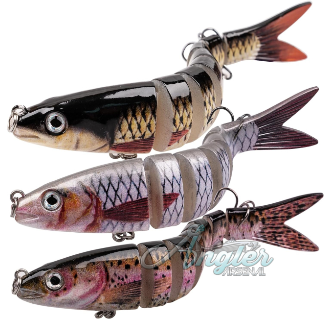 Bass Fishing Lures Slow Sinking Swimbaits Angler Arsenal