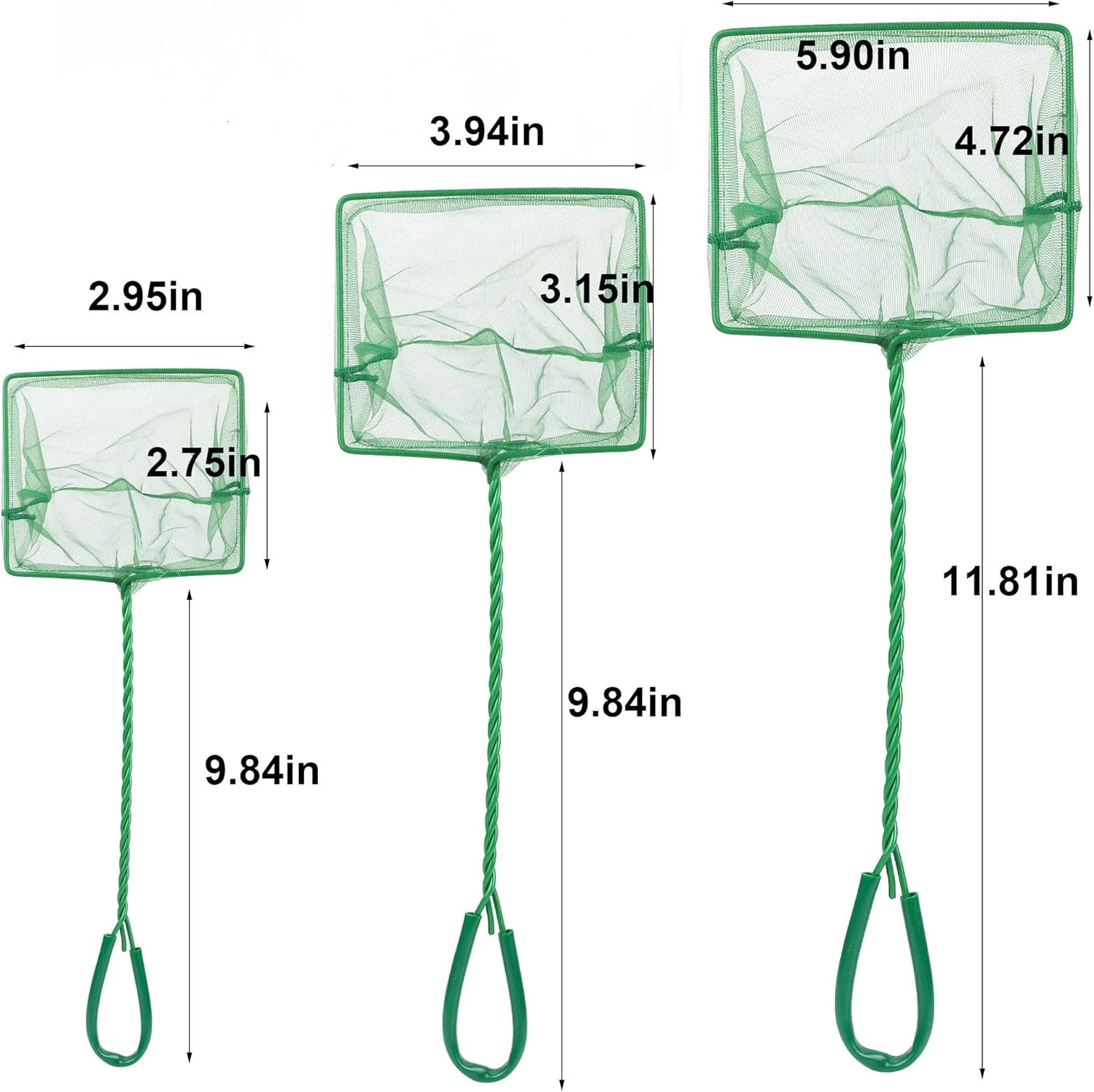 DAGUANZHI Fish Tank Nets with Long Handle Angler Arsenal Gear - Image 2