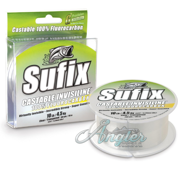 Sufix Invisiline Fluorocarbon Fishing Line at Angler Arsenal