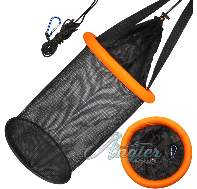 Portable Floating Fishing Basket Angler Arsenal for Minnows