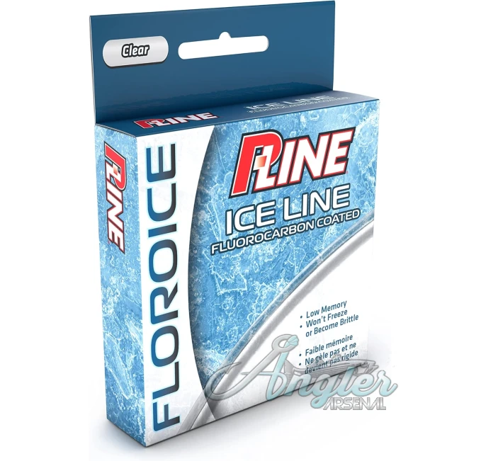 P-Line Floroice Clear Fishing Line 100 YD Spool Angler Arsenal
