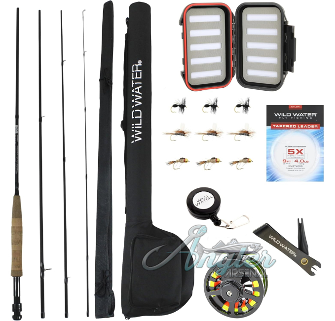 Wild Water Fly Fishing Starter Kit with Accessories at Angler Arsenal