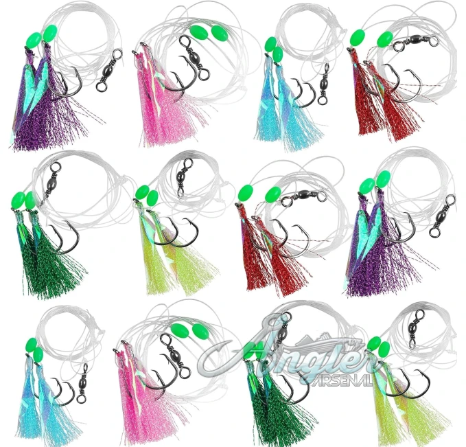 Fishing Rigs with Sharp Circle Hooks by Angler Arsenal