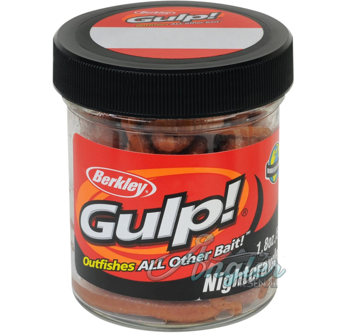 Berkley Gulp Extruded Nightcrawler 6Inch Fishing Bait Angler Arsenal