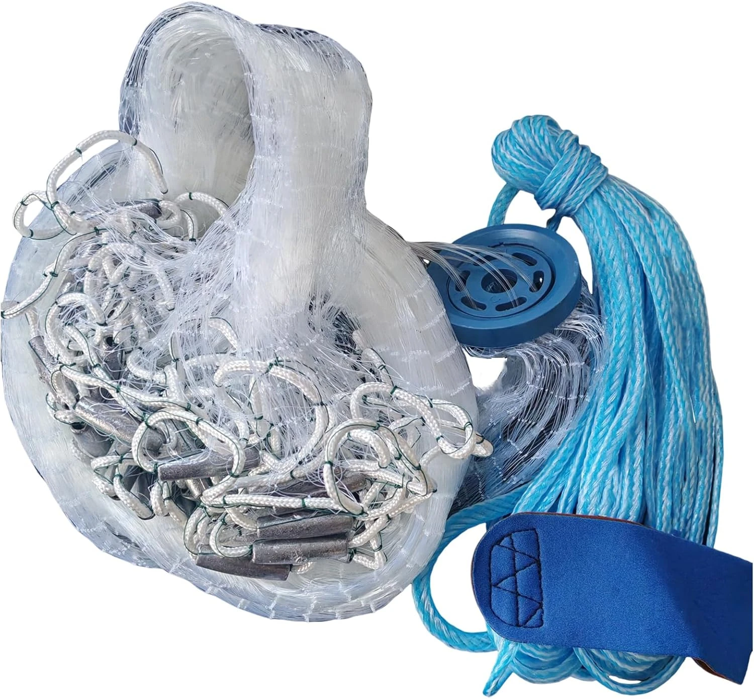 Lawaia Cast Net with Lead Sinkers for Fishing at Angler Arsenal