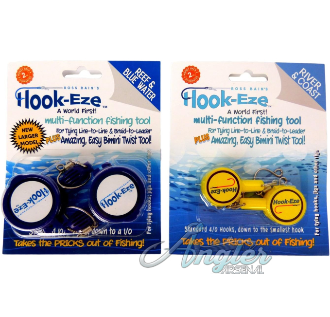 Yellow Blue Fly Fishing Knot Tying Tool Set Angler Arsenal