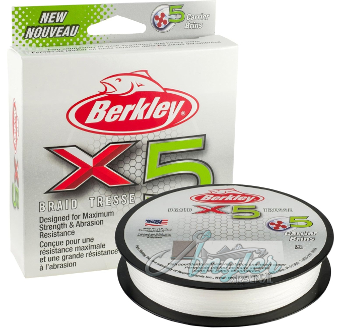 Berkley x5 Braid Fishing Line High Strength at Angler Arsenal