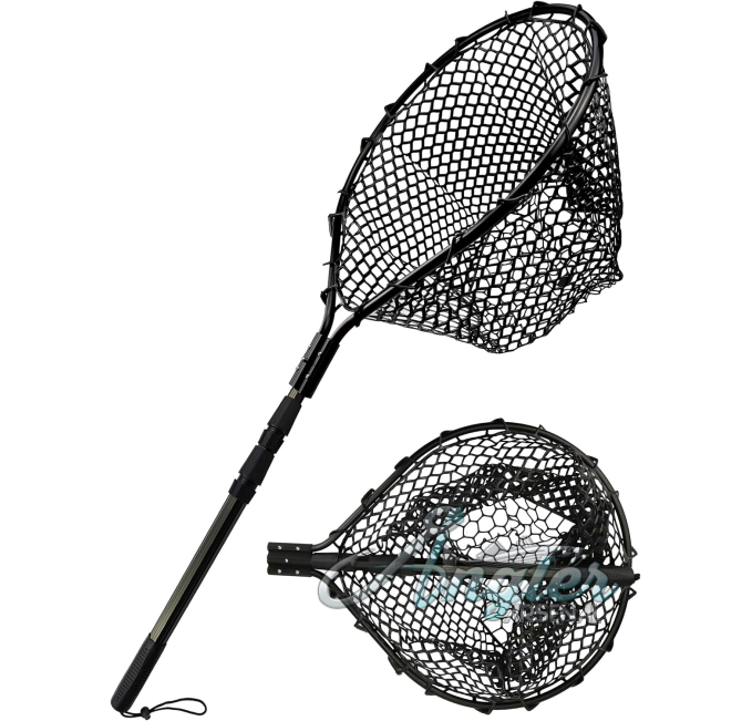 Hlotmeky Heavy Duty Fishing Net Angler Arsenal Retractable Design
