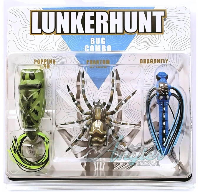 LUNKERHUNT Top Water Fishing Lures for Bass Angler Arsenal Gear