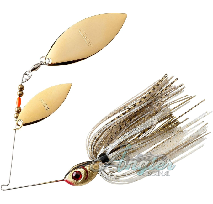 Premium Bass Fishing Lure Gold Shiner by Angler Arsenal