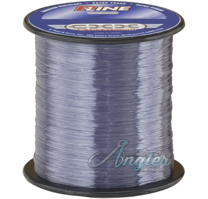 P-Line CXX-Xtra Strong 25LB 500YD Smoke Blue Fishing Line Angler Arsenal