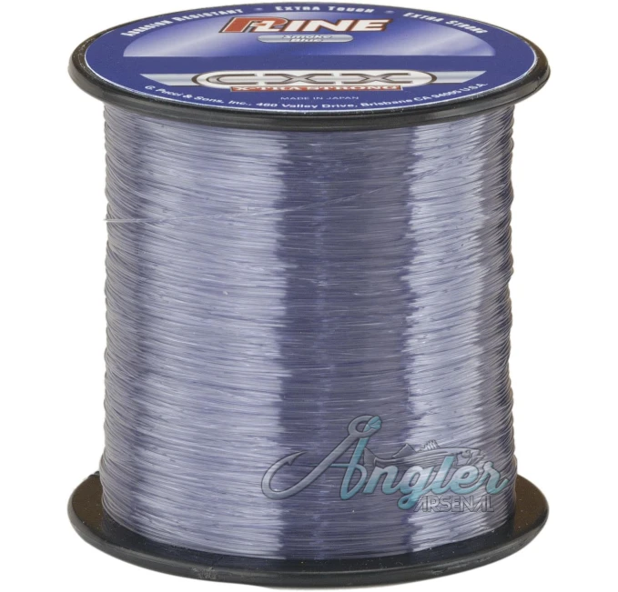 P-Line CXX-Xtra Strong 25LB 500YD Smoke Blue Fishing Line Angler Arsenal