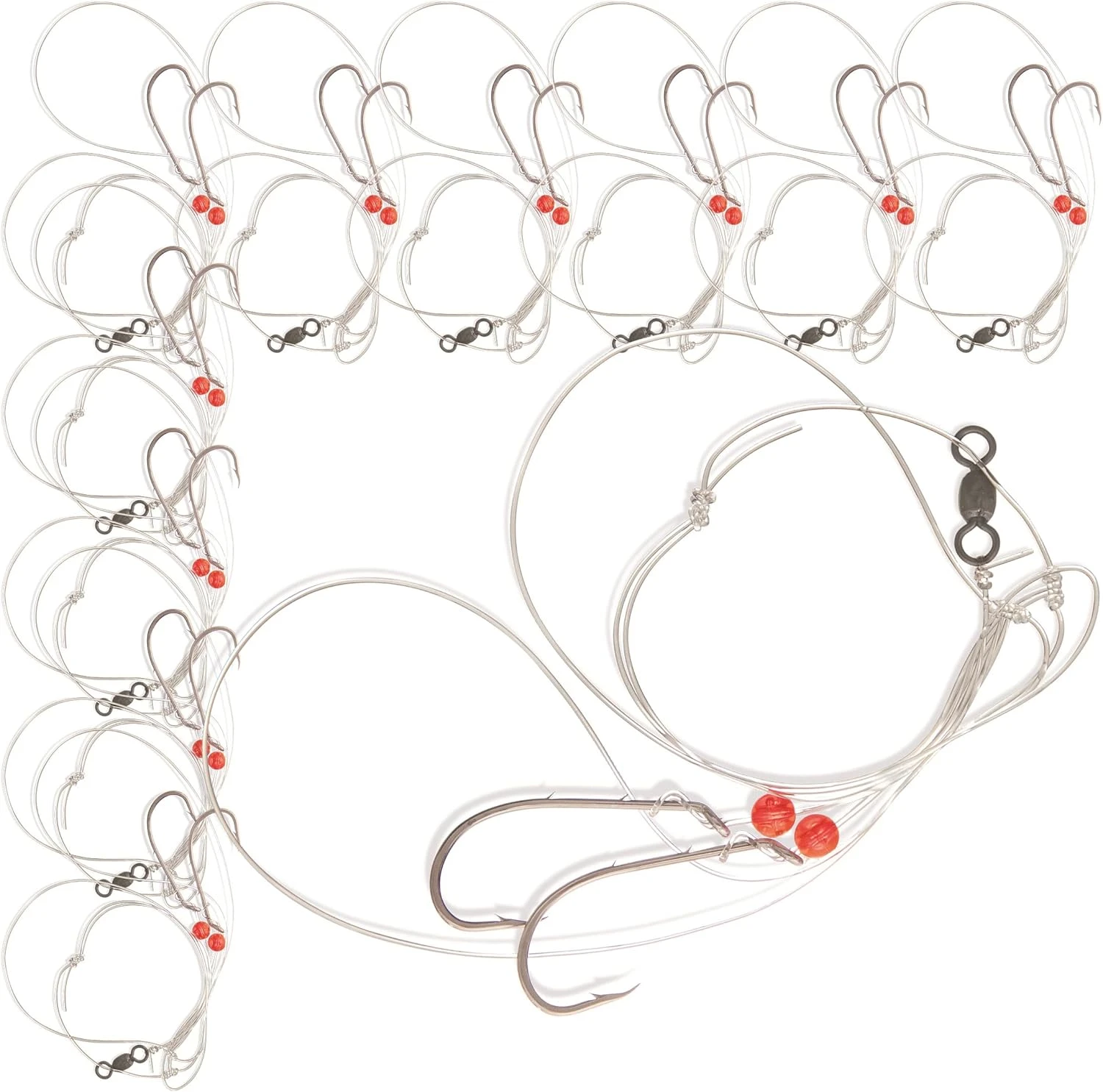 Uncle Mo's Sea Bass Hi/Lo Rigs 1, 5, 10 Pack Angler Arsenal