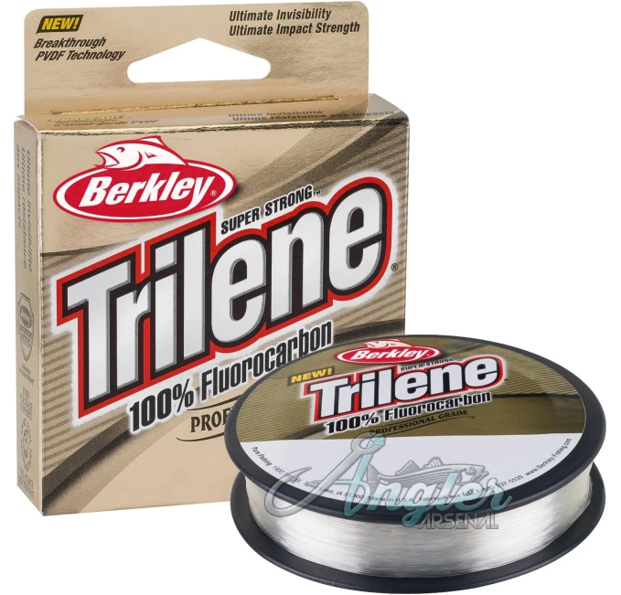 Berkley Trilene 100% Fluorocarbon 12lb 110yd Fishing Line Angler Arsenal