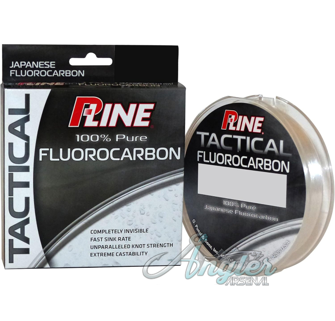 P-Line Tactical Premium Fluorocarbon 200 Yard Filler Spool Angler Arsenal