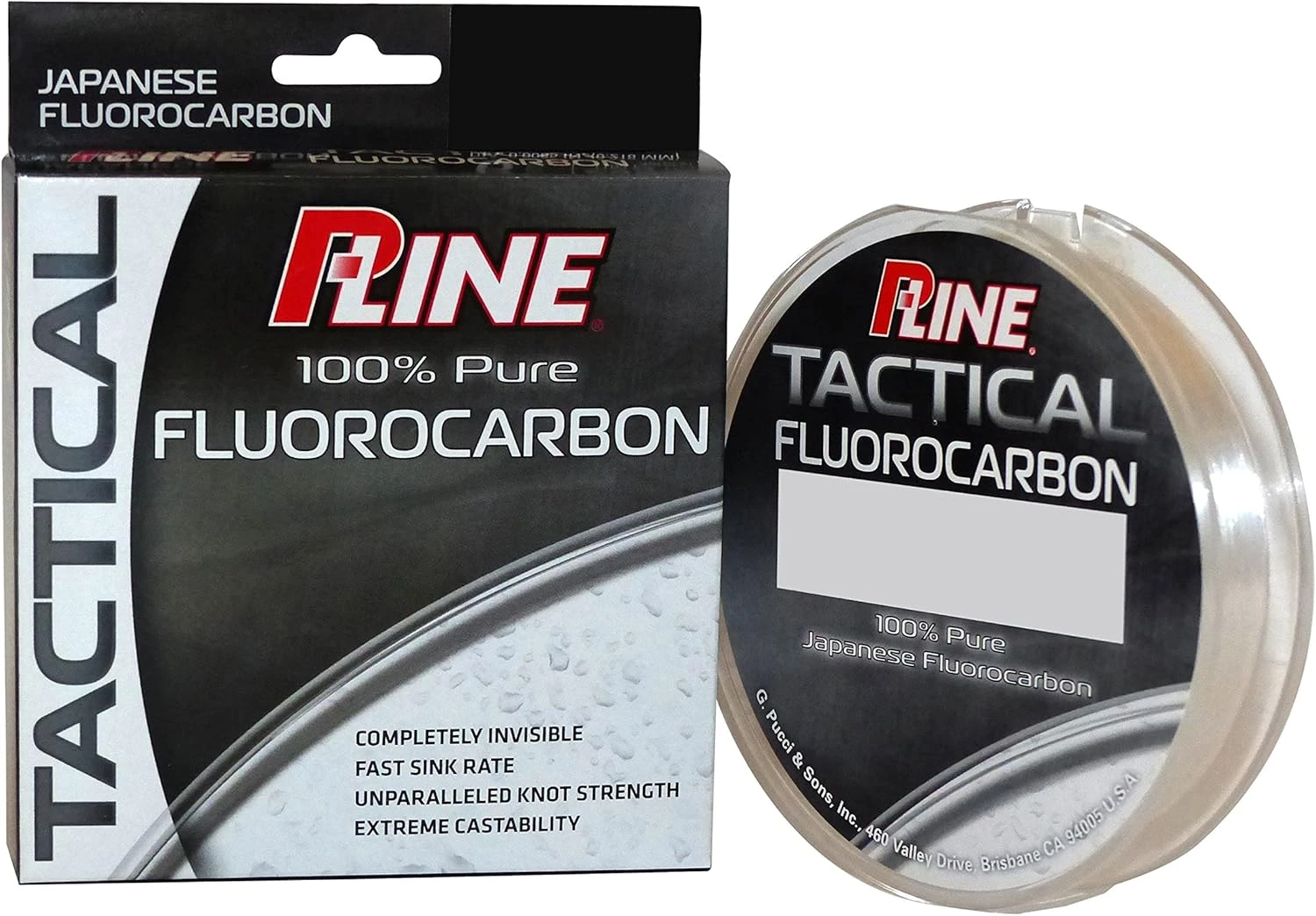 P-Line Tactical Premium Fluorocarbon 200 Yard Filler Spool Angler Arsenal