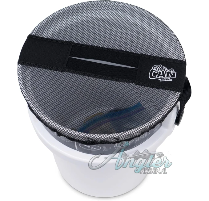 Durable 5 Gallon Bucket Cover with Opening for Anglers Arsenal