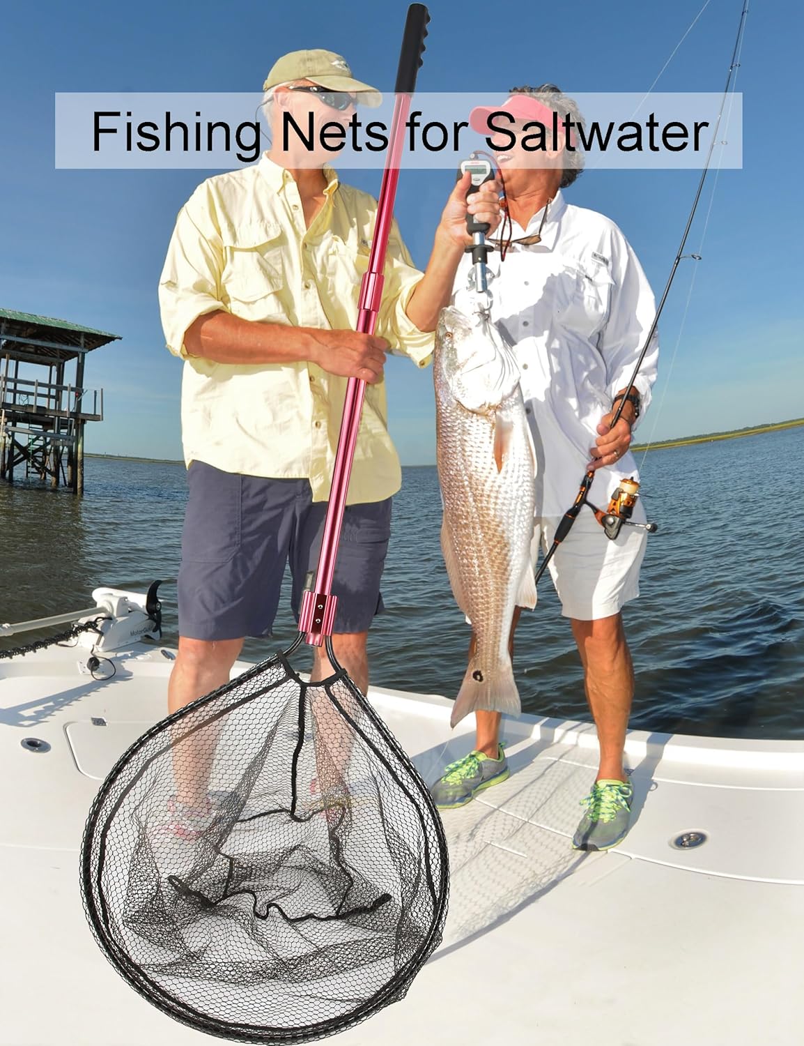 Telescopic Rubber Fishing Net – Angler Arsenal Landing Net - Image 2