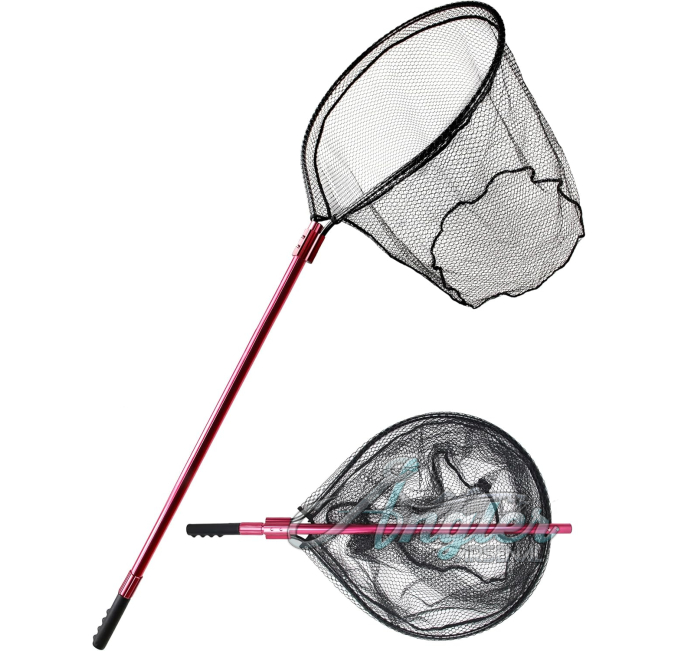 Telescopic Rubber Fishing Net – Angler Arsenal Landing Net