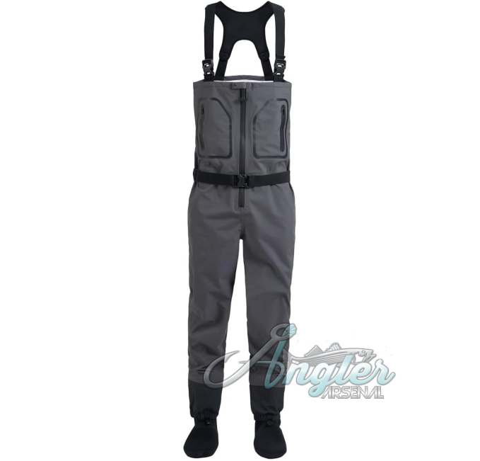 FANGBLUE Zip Front Waders at Angler Arsenal for Hunting Fishing