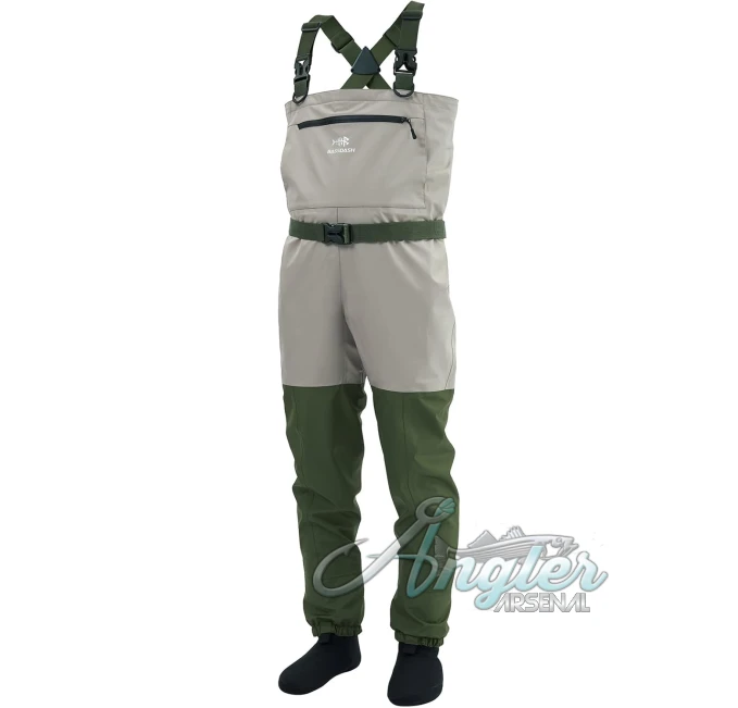 BASSDASH Fly Fishing Waders at Angler Arsenal Waterproof Design