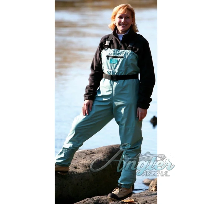 Caddis Women's Deluxe Chest Waders by Angler Arsenal for Fishing
