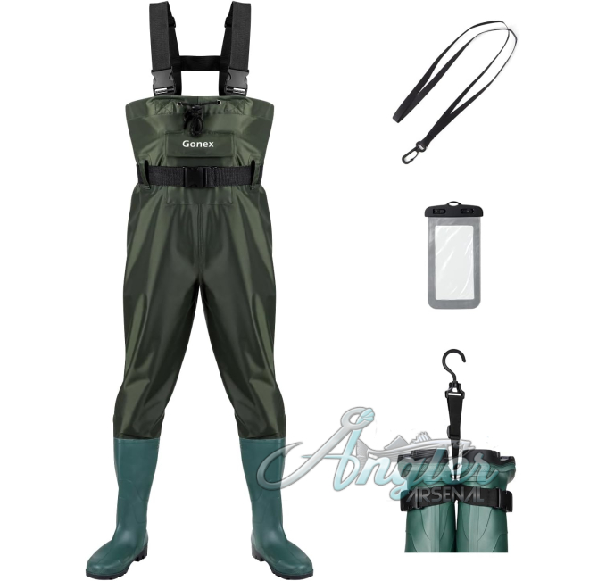Durable Fishing Waders Waterproof Hunting Gear Gonex Angler Arsenal