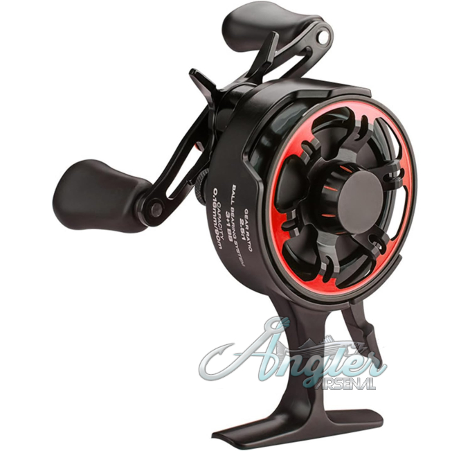 arenmi Ice Rotating Fishing Reel Left Handle Design for Anglers Angler Arsenal