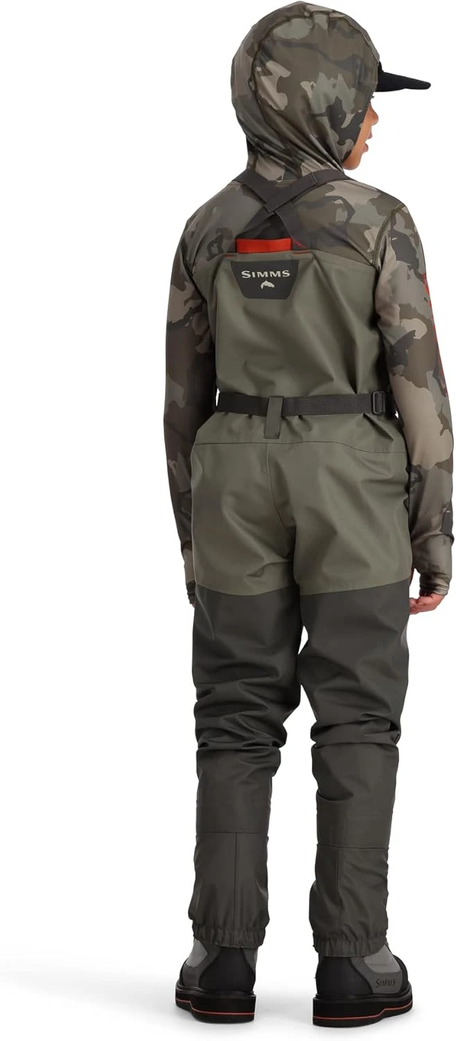 Simms Durable Stockingfoot Fishing Waders for Kids Angler Arsenal - Image 3