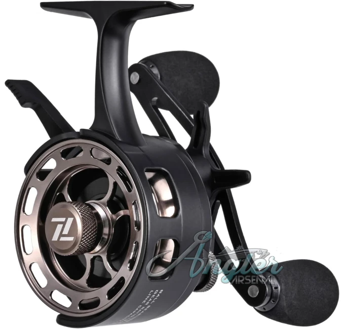 Bigchub Inline Ice Fishing Reel with Smooth Drag for Anglers Angler Arsenal