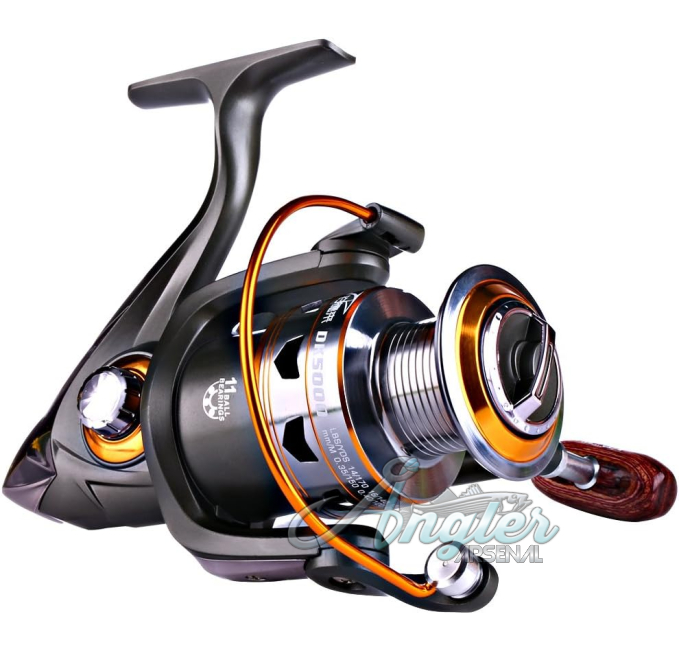 Sougayilang Fishing Reel Angler Arsenal Metal Body 11BB
