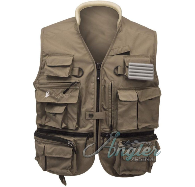 Frogg Toggs Waterproof Fishing Vest for Men Angler Arsenal