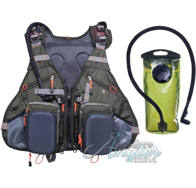 Raprance Fishing Vest with Water Bladder for Outdoor Activities Angler Arsenal