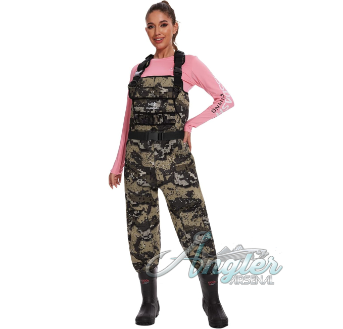 BASSDASH Women's 600G Insulated Waders at Angler Arsenal