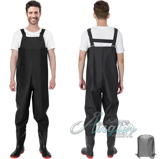YAOYAO LAND PVC Fishing Waders at Angler Arsenal with Boots