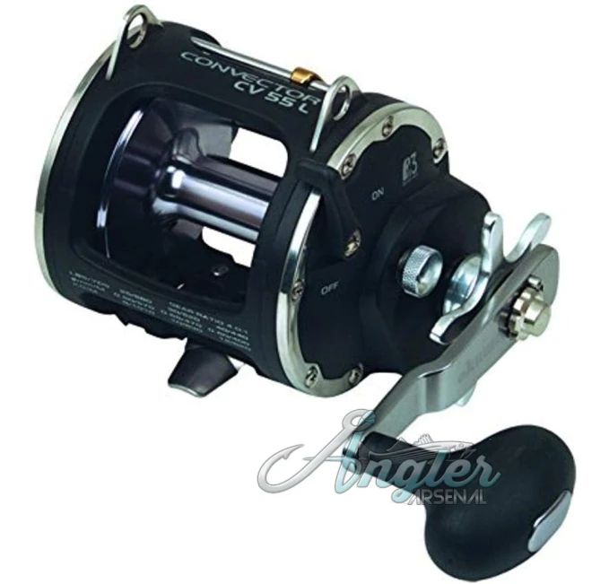 Okuma Convector CV-55L Levelwind Reel 360yd 30lb Angler Arsenal