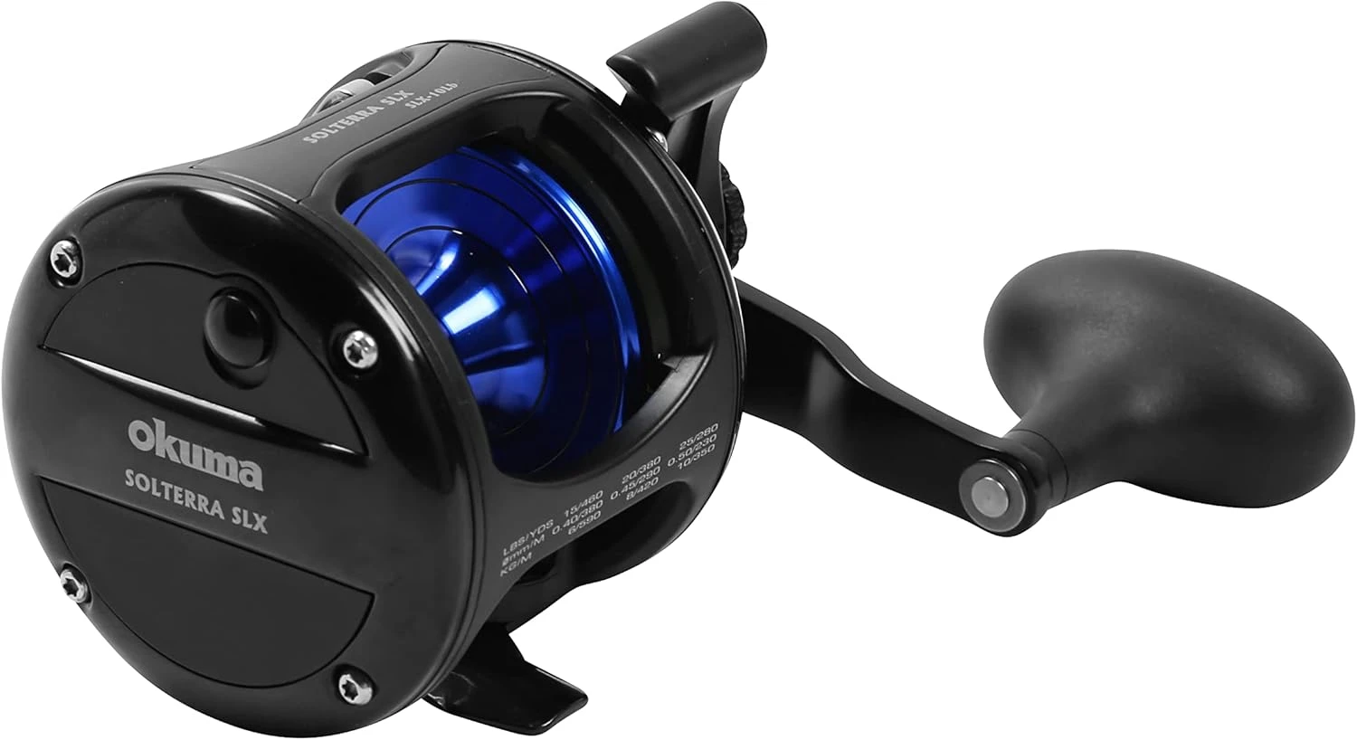 Okuma Solterra SLX Lever Drag Reel Angler Arsenal SLX-10Lb 380yds-20lb - Image 2
