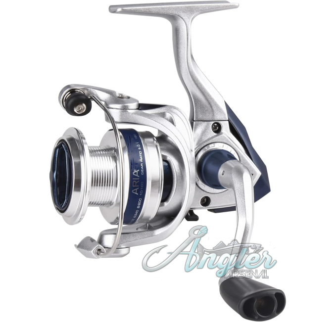 OKUMA ARIA-1000a Spinning Reel Lightweight Silver Fishing Gear Angler Arsenal