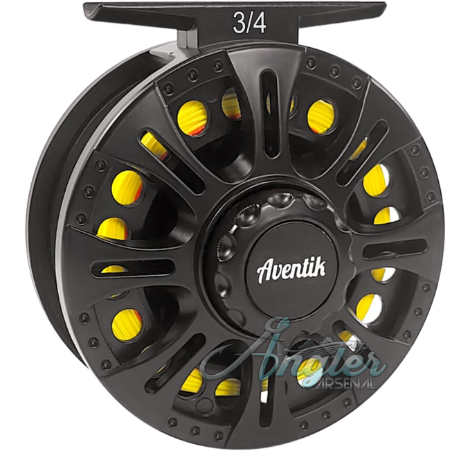 Aventik HVCE Graphite Fly Reel Large Arbor Design for Angler Arsenal