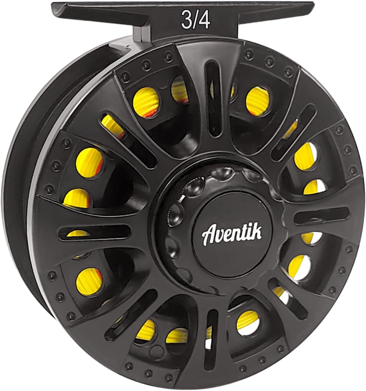 Aventik HVCE Graphite Fly Reel Large Arbor Design for Angler Arsenal